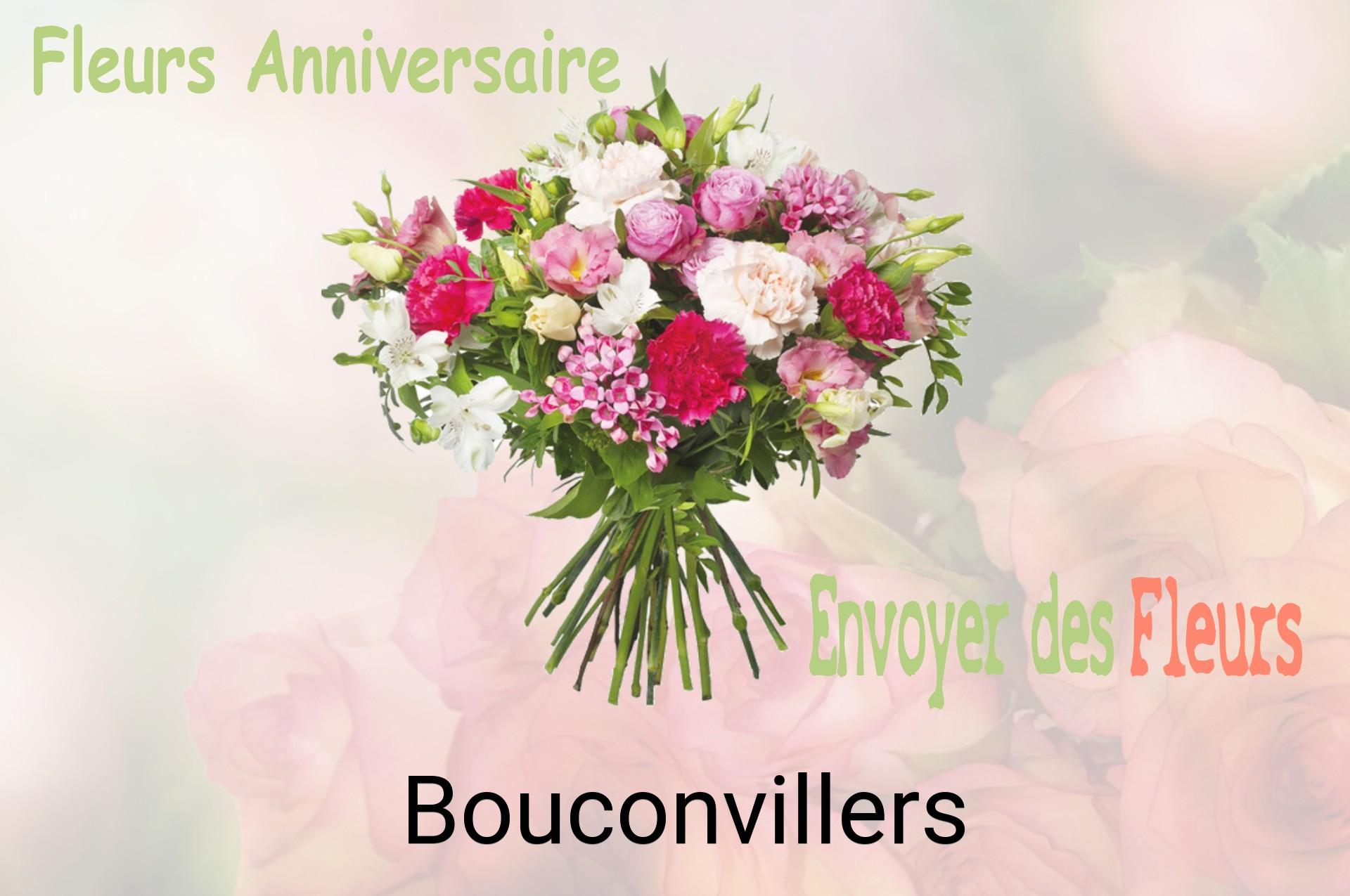 Bouquet de fleurs d’anniversaire livré à Bouconvillers