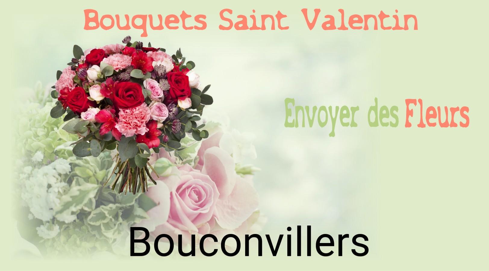 Roses de Saint-Valentin livrées à Bouconvillers